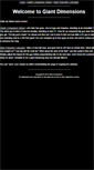 Mobile Screenshot of giantdimensions.com